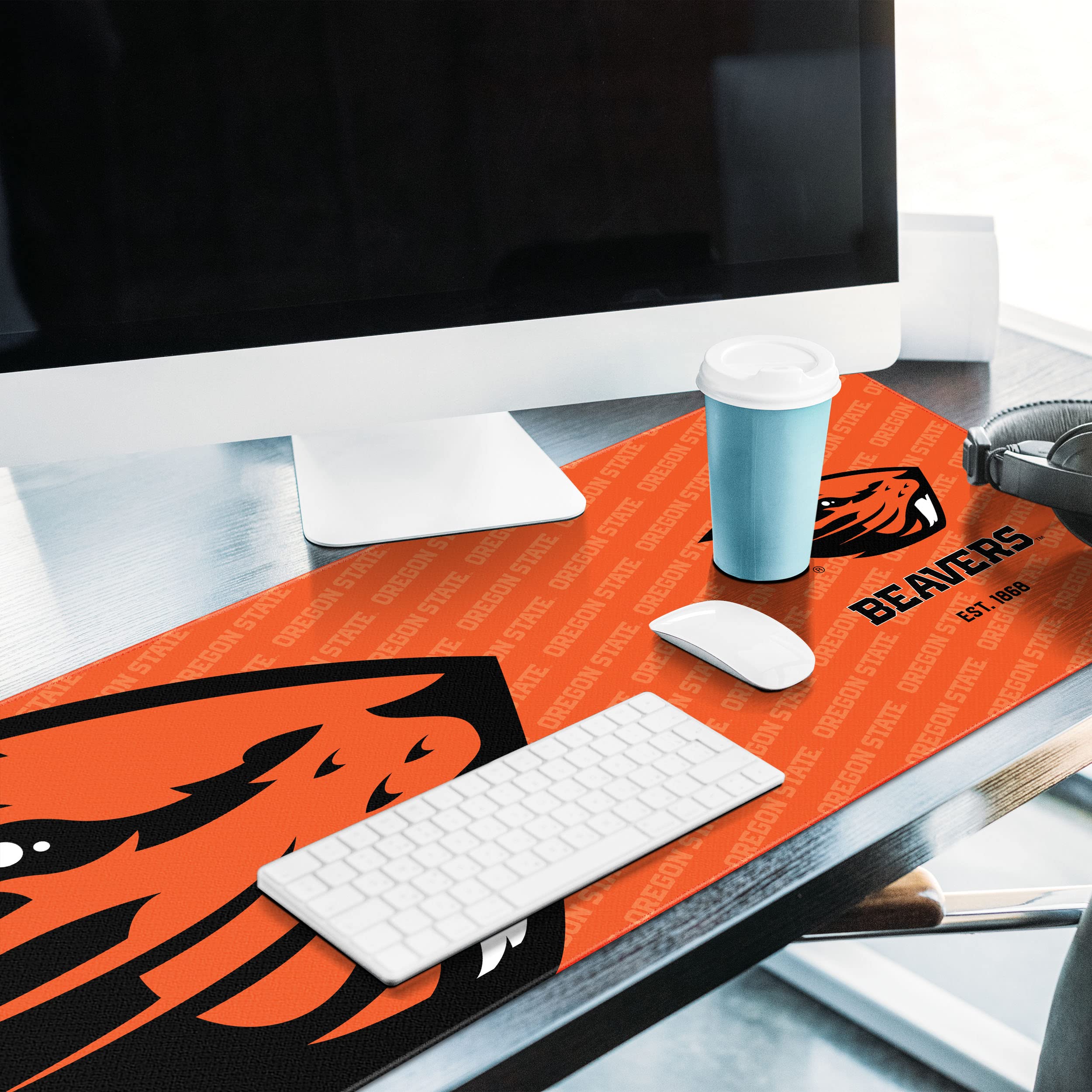 YouTheFan NCAA Oregon State Beavers Logo Series Desk Pad - Sports Collectibles, Sports Memorabilia, Sports Fan Shop, Sports Gifts