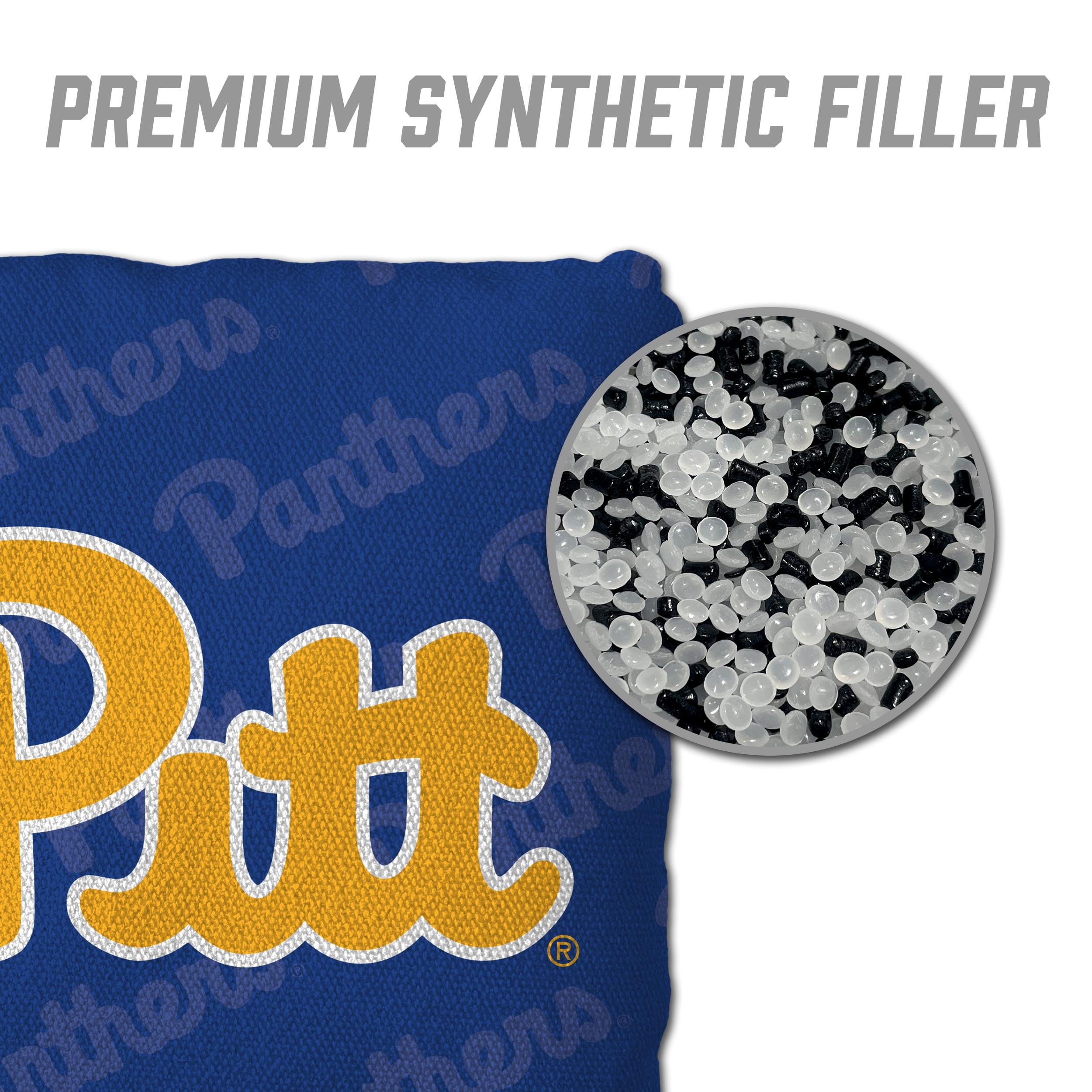 YouTheFan NCAA Pittsburgh Panthers Cornhole Bags - 4PK - Blue - Sports Collectibles, Sports Memorabilia, Sports Fan Shop, Sports Gifts