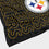 Pegasus Sports NFL Echo Team Wordmark Plush Blanket- Pittsburgh Steelers, Team Color, 60x70 - Sports Gifts, Sports Memorabilia, Sports Collectibles, Fan Shop