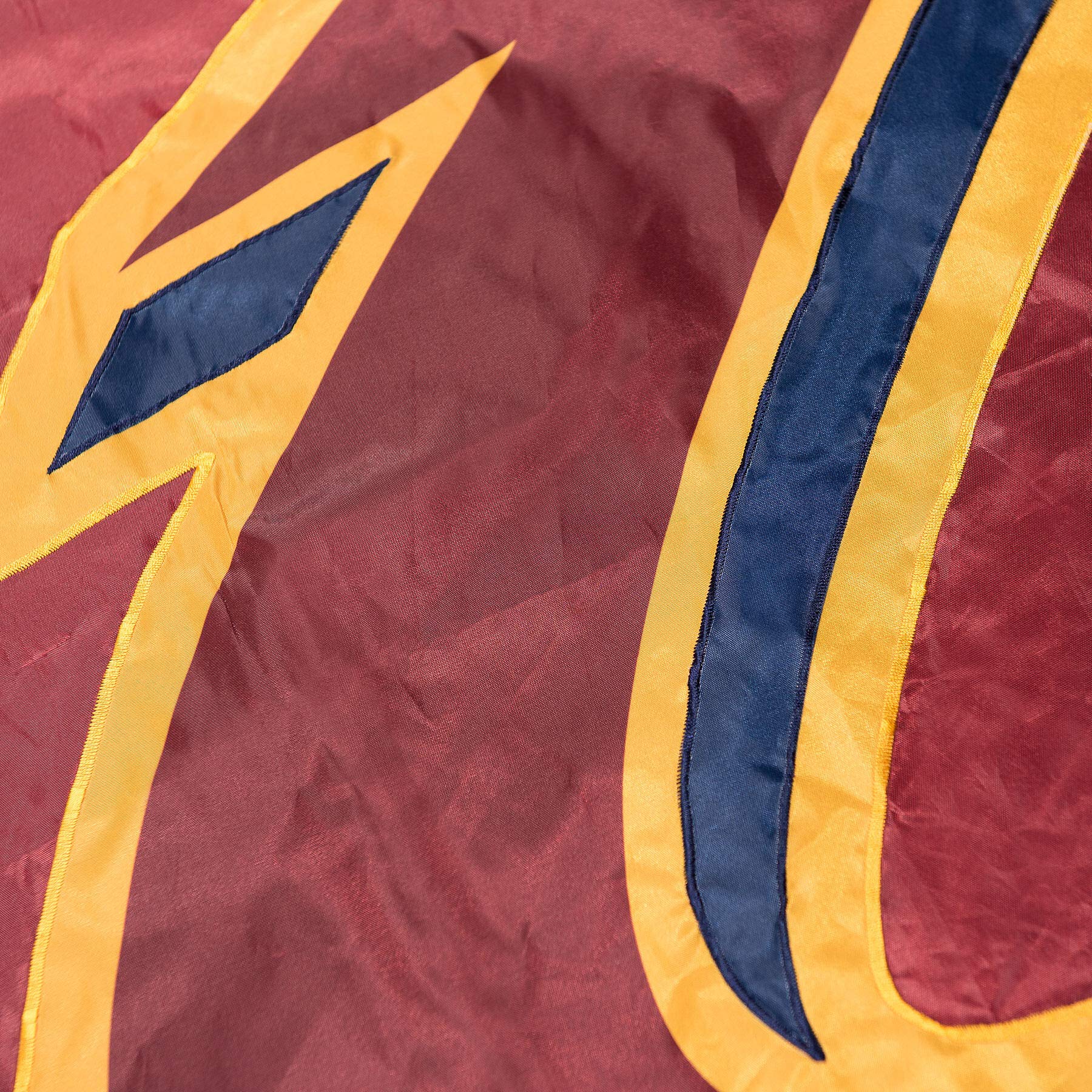 WinCraft Cleveland Cavaliers Applique and Embroidered Flag - Sports Collectibles, Sports Memorabilia, Sports Fan Shop, Sports Gifts