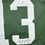 Framed Autographed/Signed Dontayvion Wicks 35x39 Green Bay Green Football Jersey JSA COA