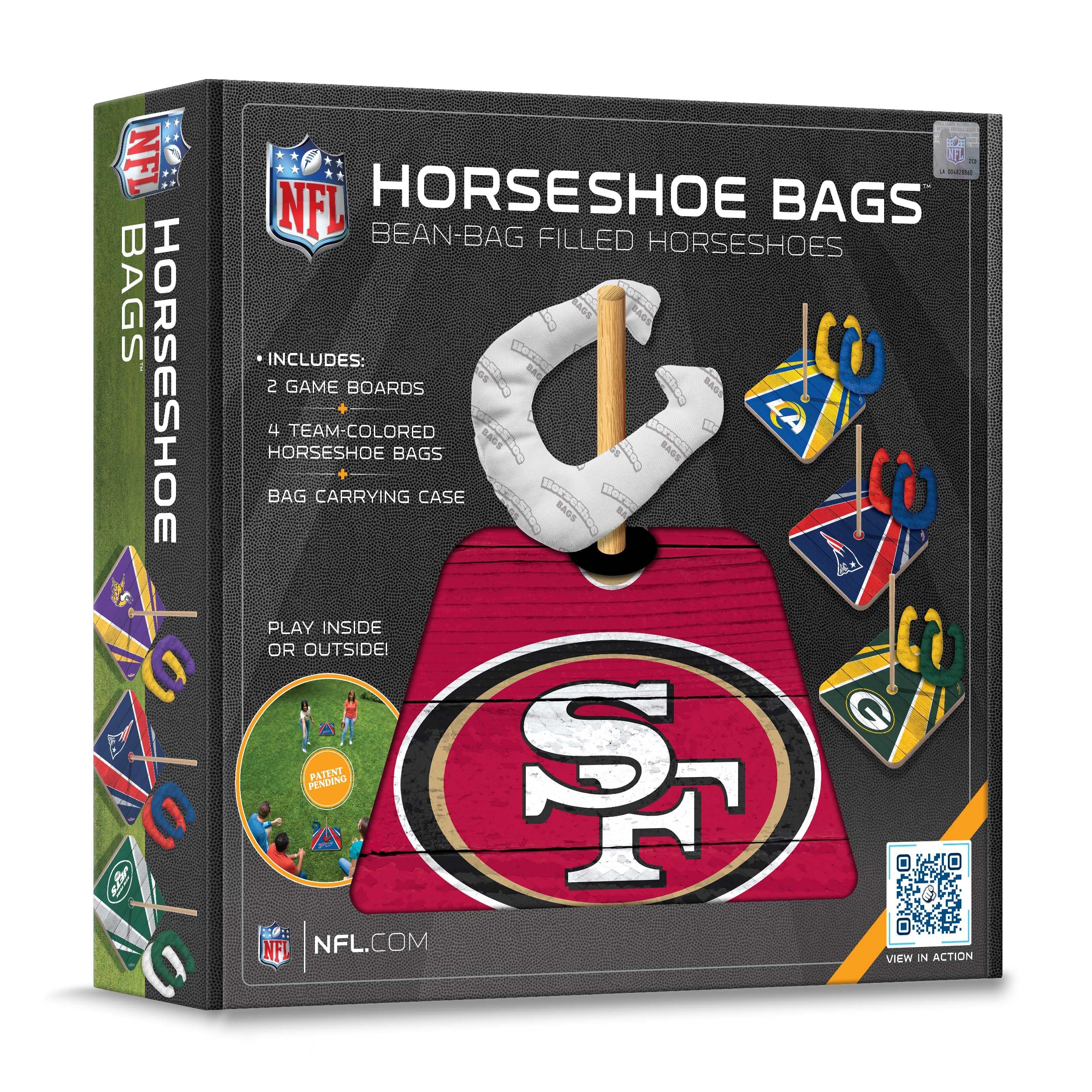 YouTheFan NFL San Francisco 49ers Horseshoe Bags Game - Sports Collectibles, Sports Memorabilia, Sports Fan Shop, Sports Gifts