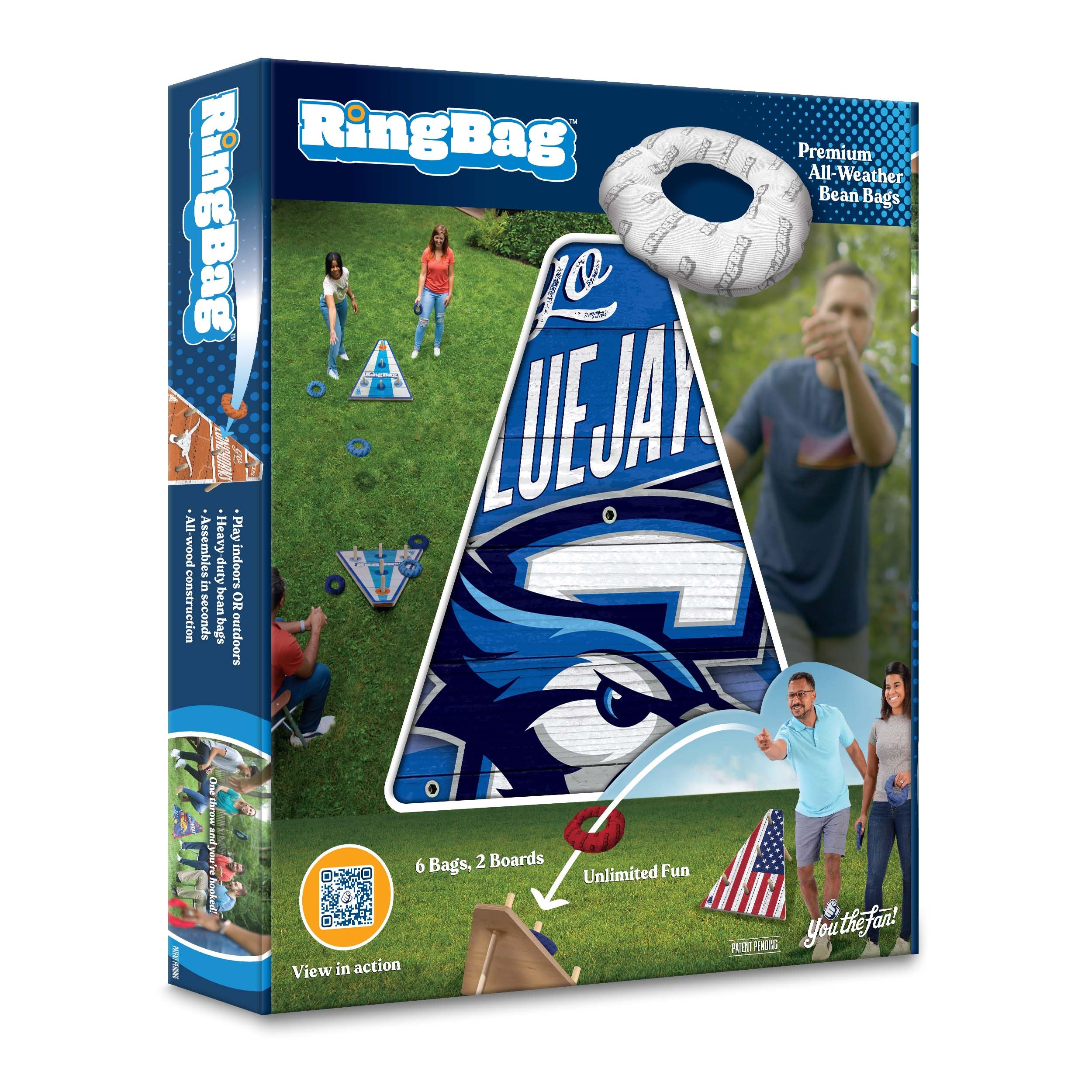 YouTheFan NCAA Creighton Bluejays RingBag - Sports Collectibles, Sports Memorabilia, Sports Fan Shop, Sports Gifts