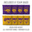 YouTheFan NCAA Northern Iowa Panthers 2’ x 4’ Professional Wood Cornhole Game with Logo Bags - Sports Collectibles, Sports Memorabilia, Sports Fan Shop, Sports Gifts