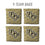 YouTheFan NCAA Central Florida Knights Cornhole Bags - 4PK - Gold - Sports Collectibles, Sports Memorabilia, Sports Fan Shop, Sports Gifts