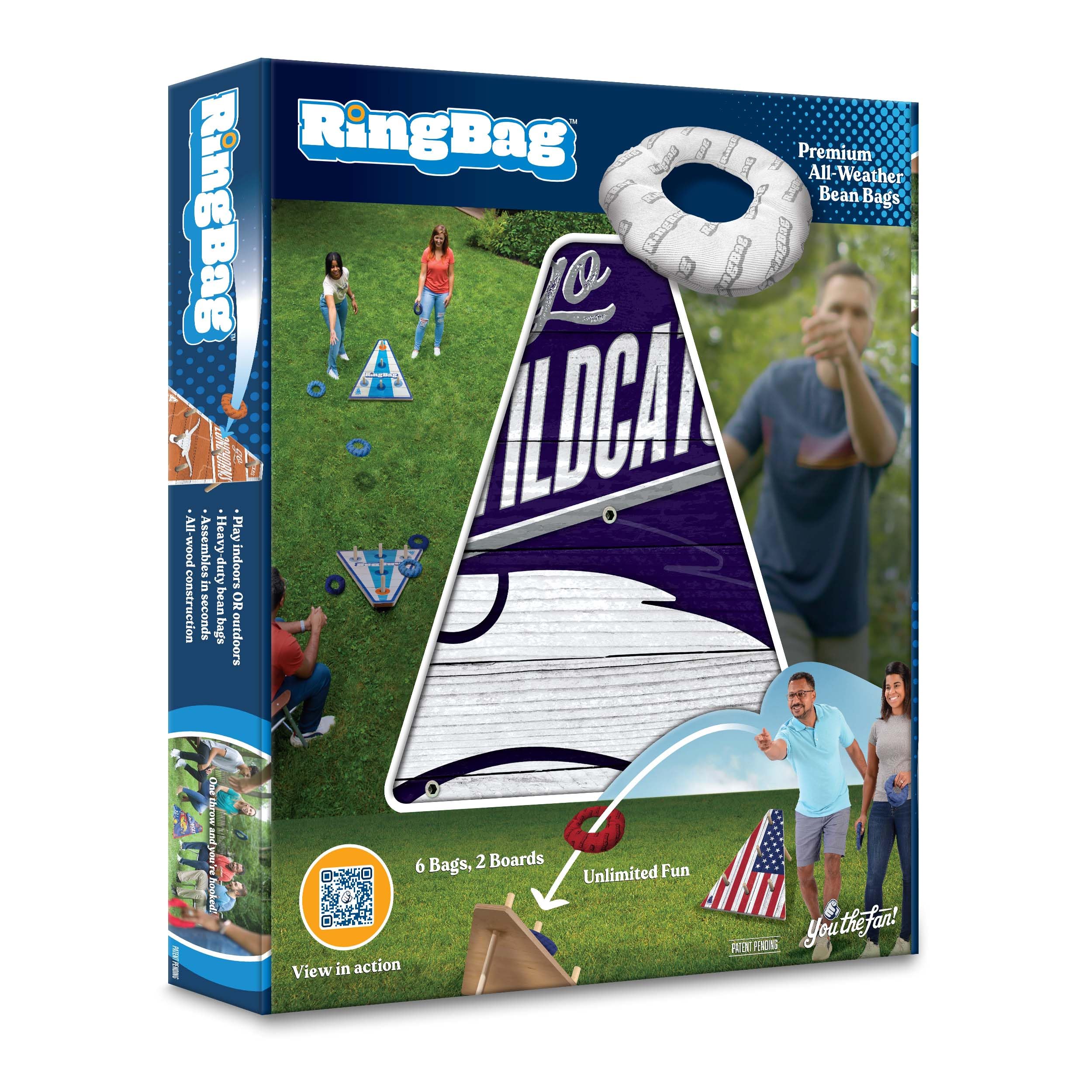 YouTheFan NCAA Kansas State Wildcats RingBag - Sports Collectibles, Sports Memorabilia, Sports Fan Shop, Sports Gifts