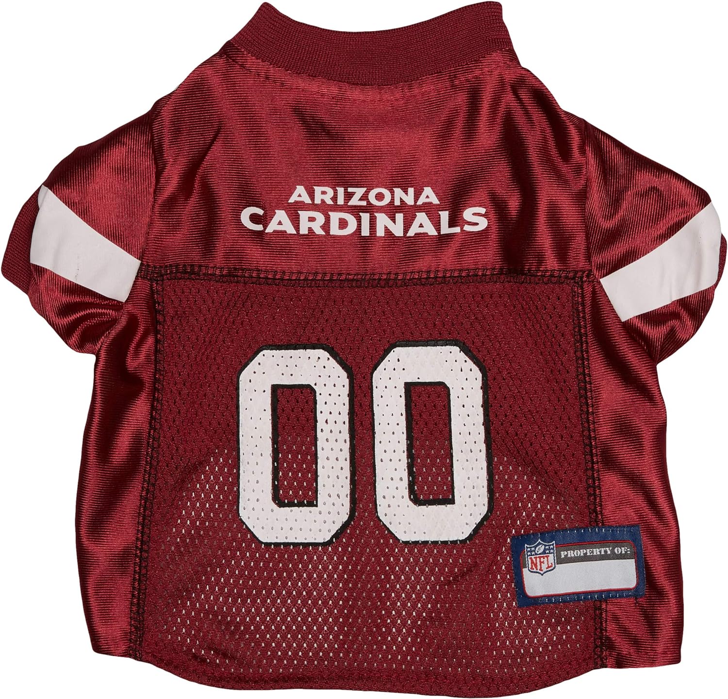 Arizona Cardinals Pet Striped Jersey - Sports Collectibles, Sports Memorabilia, Sports Fan Shop, Sports Gifts