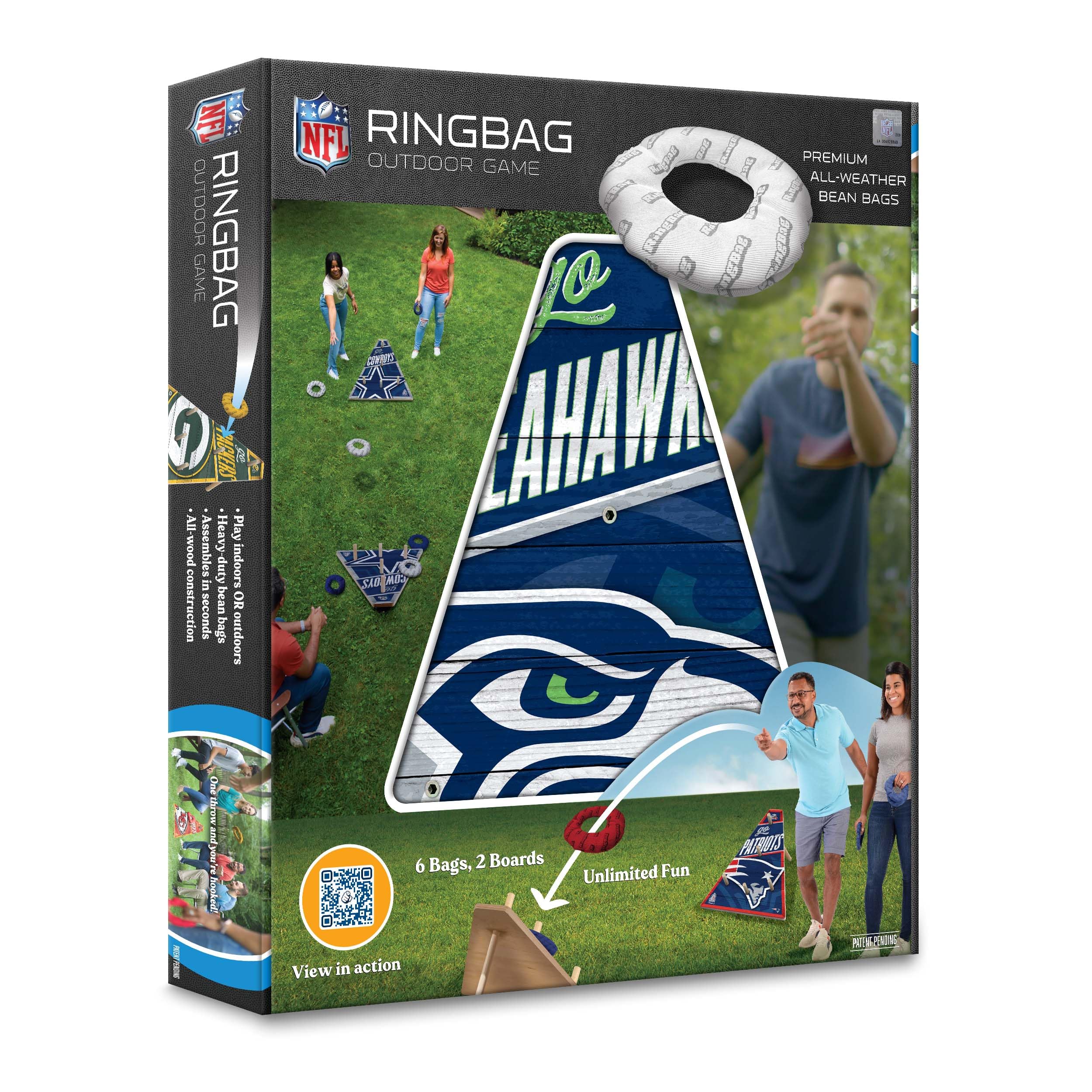 YouTheFan NFL Seattle Seahawks RingBag - Sports Collectibles, Sports Memorabilia, Sports Fan Shop, Sports Gifts