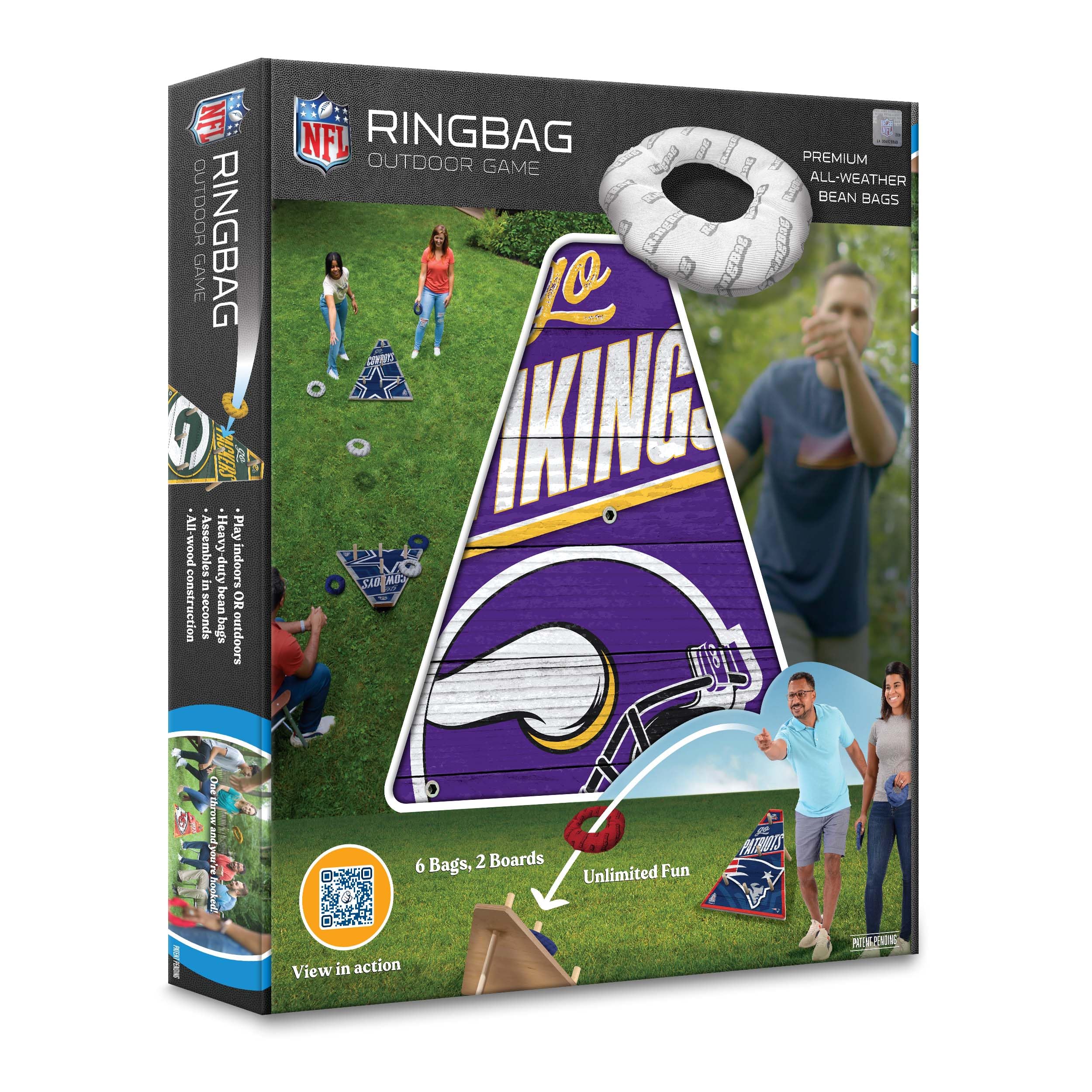 YouTheFan NFL Minnesota Vikings RingBag - Sports Collectibles, Sports Memorabilia, Sports Fan Shop, Sports Gifts