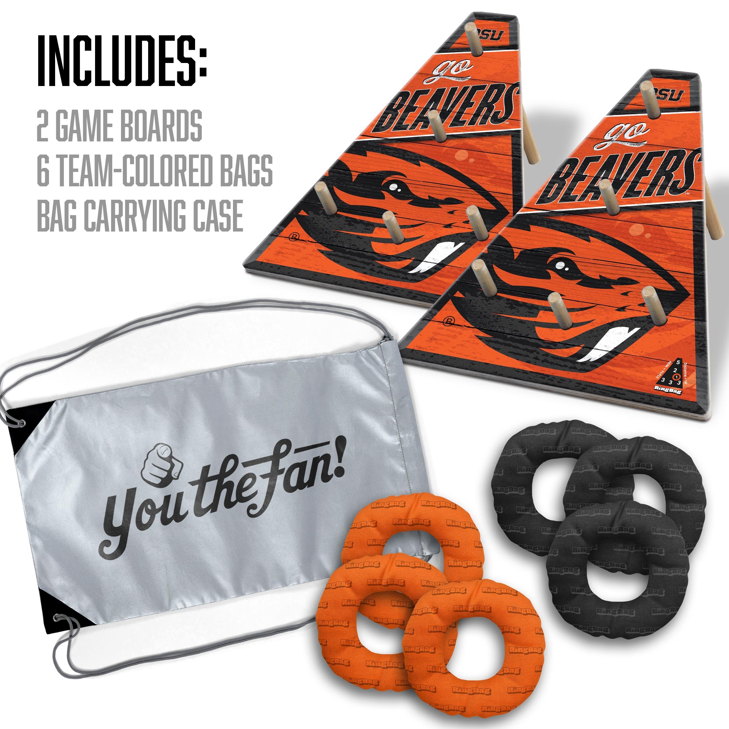 YouTheFan NCAA Oregon State Beavers RingBag - Sports Collectibles, Sports Memorabilia, Sports Fan Shop, Sports Gifts