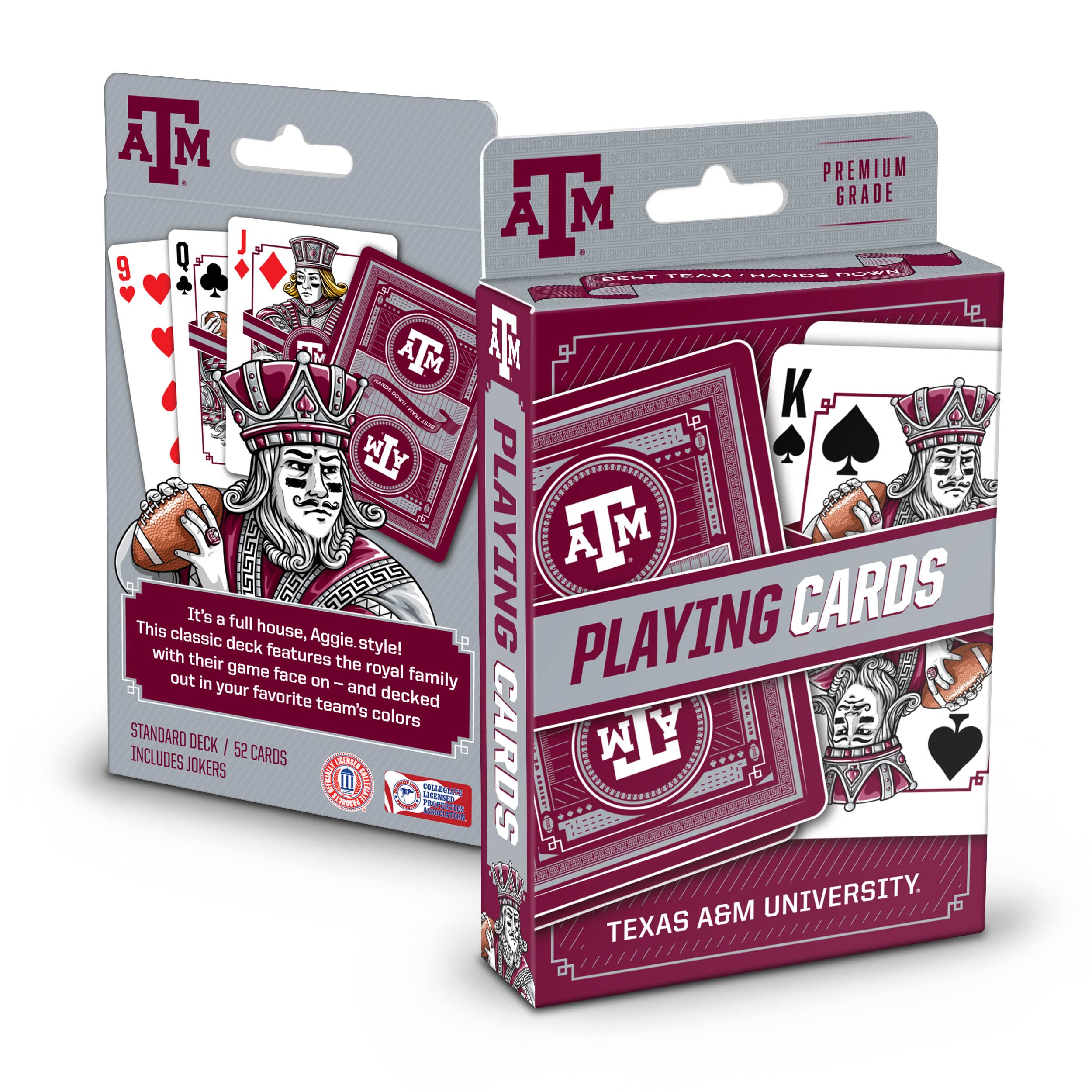 YouTheFan NCAA Texas A&M Aggies Classic Series Playing Cards - Sports Collectibles, Sports Memorabilia, Sports Fan Shop, Sports Gifts