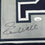 Framed Autographed/Signed Everson Walls 35x39 Dallas Blue Football Jersey JSA COA
