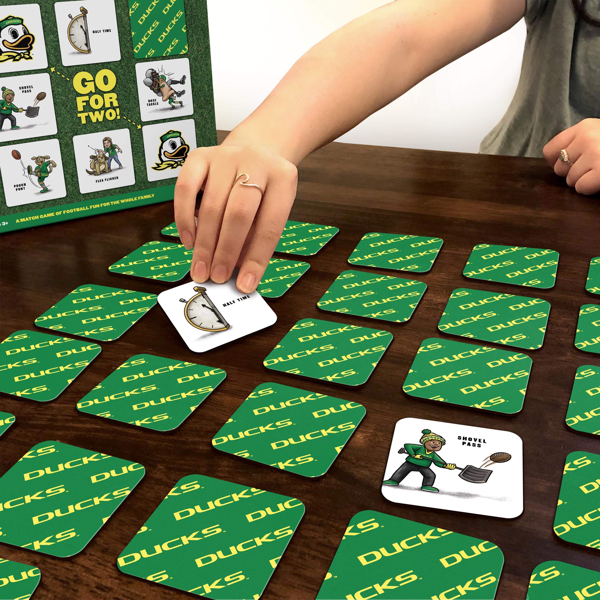 YouTheFan NCAA Oregon Ducks Memory Match Game - Sports Collectibles, Sports Memorabilia, Sports Fan Shop, Sports Gifts