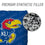 YouTheFan NCAA Kansas Jayhawks Cornhole Bags - 4PK - Blue - Sports Collectibles, Sports Memorabilia, Sports Fan Shop, Sports Gifts
