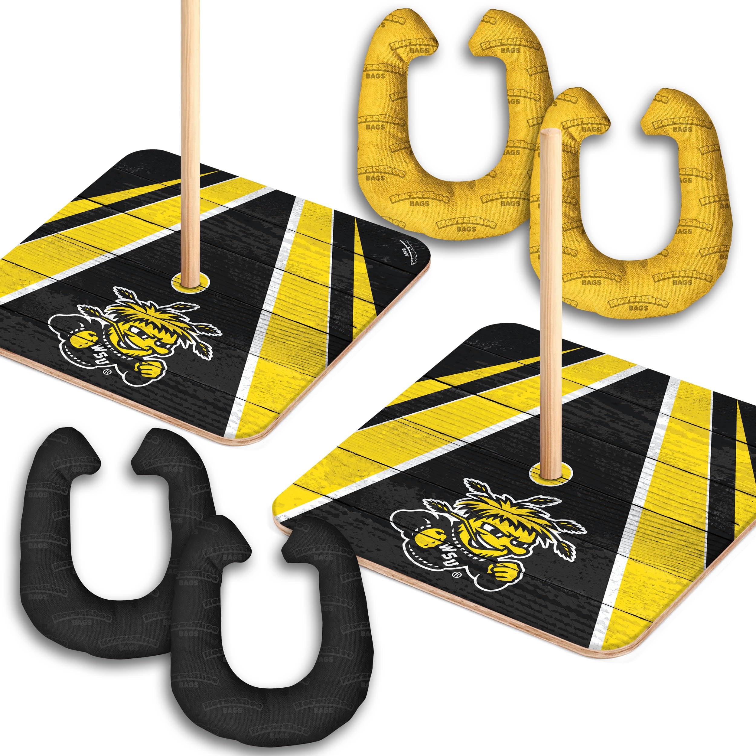 YouTheFan NCAA Wichita State Shockers Horseshoe Bags - Sports Collectibles, Sports Memorabilia, Sports Fan Shop, Sports Gifts