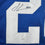 Framed Autographed/Signed Julian Love 35x39 Seattle Blue Retro Football Jersey JSA COA