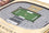 YouTheFan NCAA Central Florida Knights 3D StadiumView Picture Frame - Bounce House Stadium - Sports Collectibles, Sports Memorabilia, Sports Fan Shop, Sports Gifts