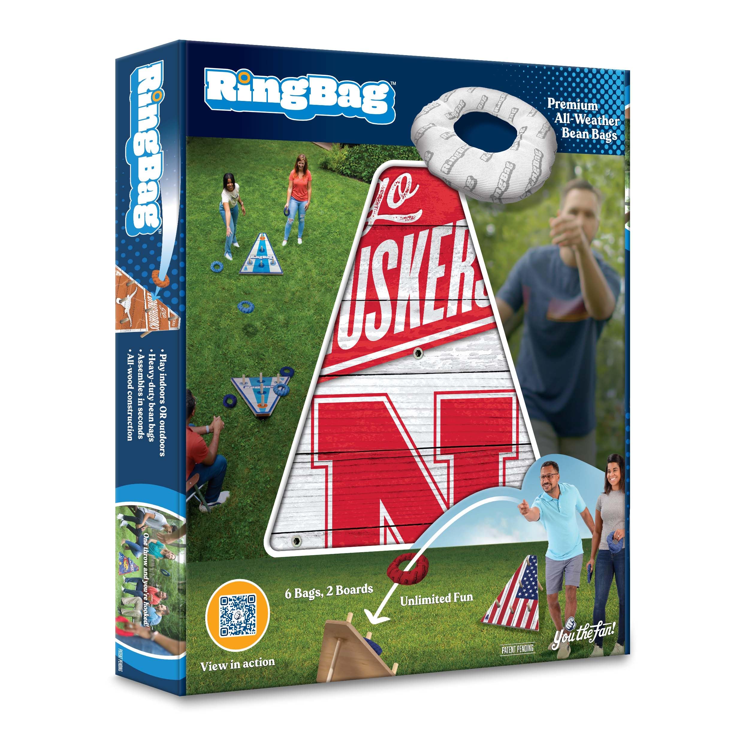 YouTheFan NCAA Nebraska Cornhuskers RingBag - Sports Collectibles, Sports Memorabilia, Sports Fan Shop, Sports Gifts