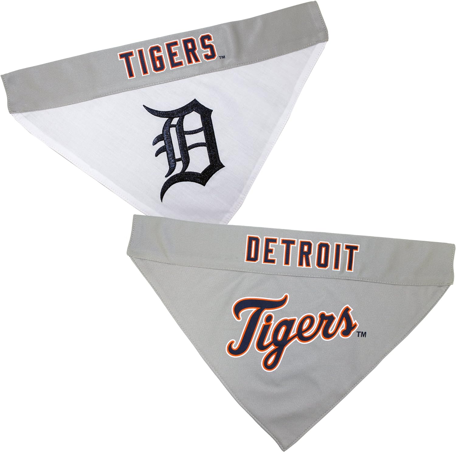 Detroit Tigers Reversible Bandana Pets First - Sports Collectibles, Sports Memorabilia, Sports Fan Shop, Sports Gifts