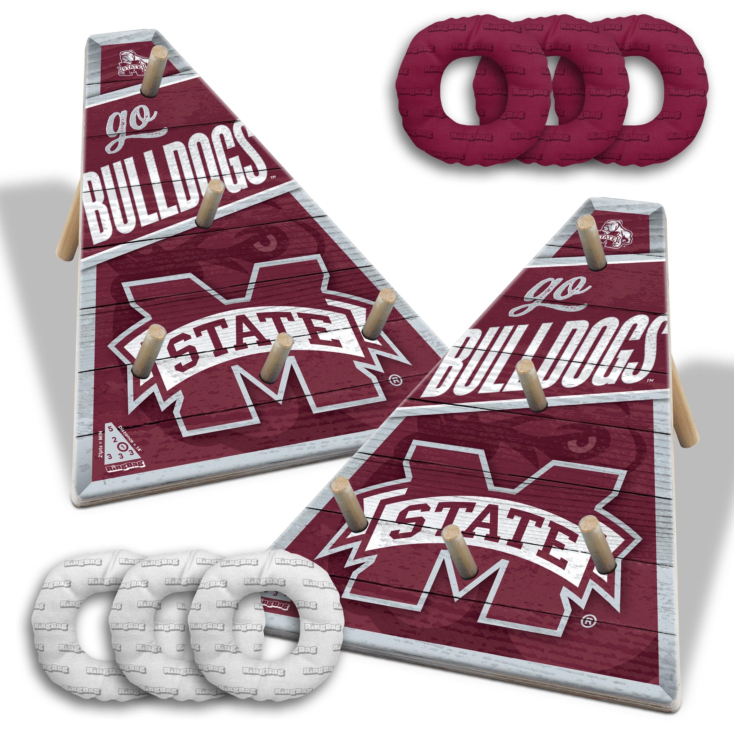 YouTheFan NCAA Mississippi State Bulldogs RingBag - Sports Collectibles, Sports Memorabilia, Sports Fan Shop, Sports Gifts