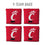 YouTheFan NCAA Cincinnati Bearcats Cornhole Bags - 4PK - Red - Sports Collectibles, Sports Memorabilia, Sports Fan Shop, Sports Gifts