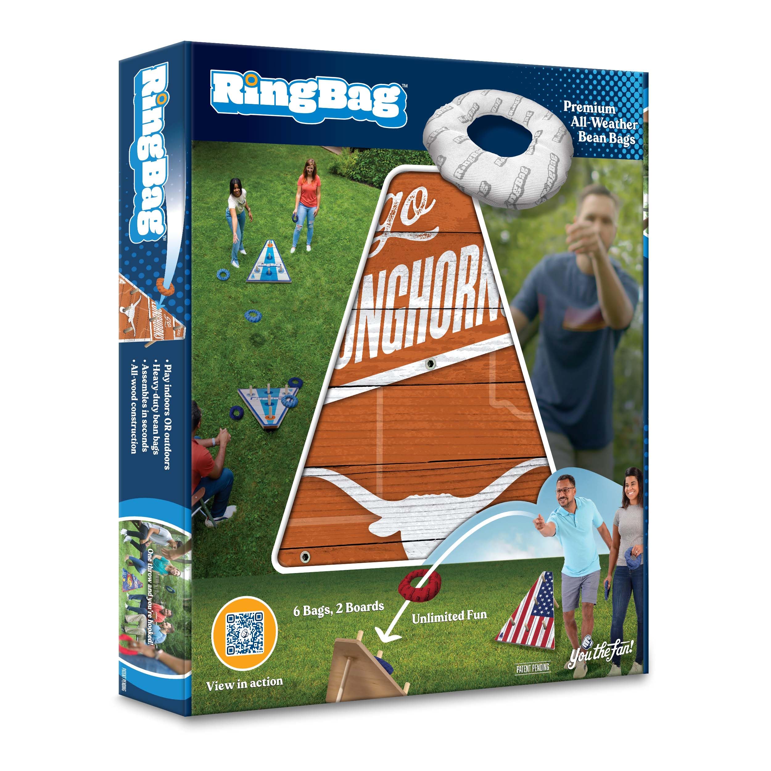 YouTheFan NCAA Texas Longhorns RingBag - Sports Collectibles, Sports Memorabilia, Sports Fan Shop, Sports Gifts