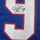 Framed Autographed/Signed Cornelius Bennett 35x39 Buffalo Blue Football Jersey JSA COA