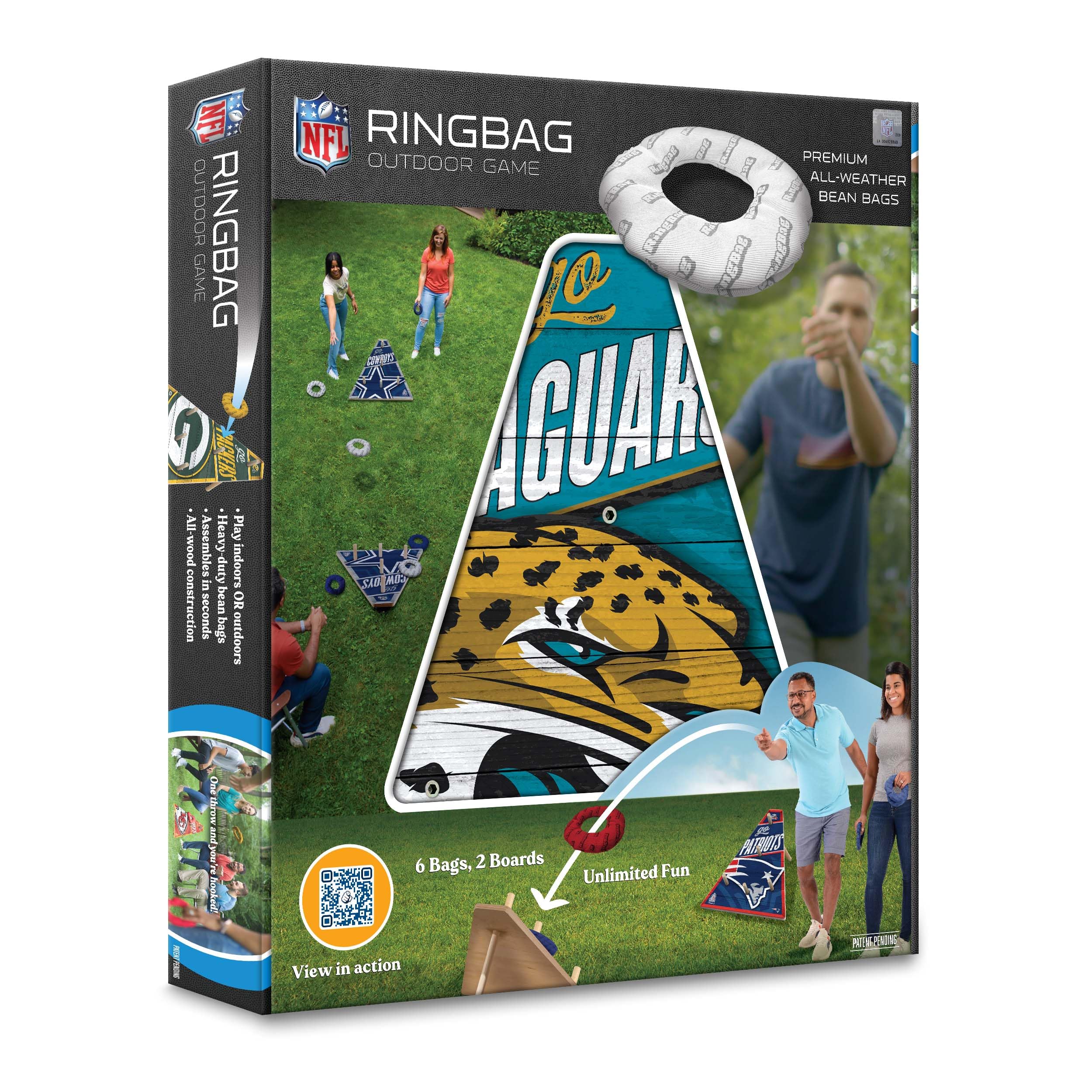 YouTheFan NFL Jacksonville Jaguars RingBag - Sports Collectibles, Sports Memorabilia, Sports Fan Shop, Sports Gifts