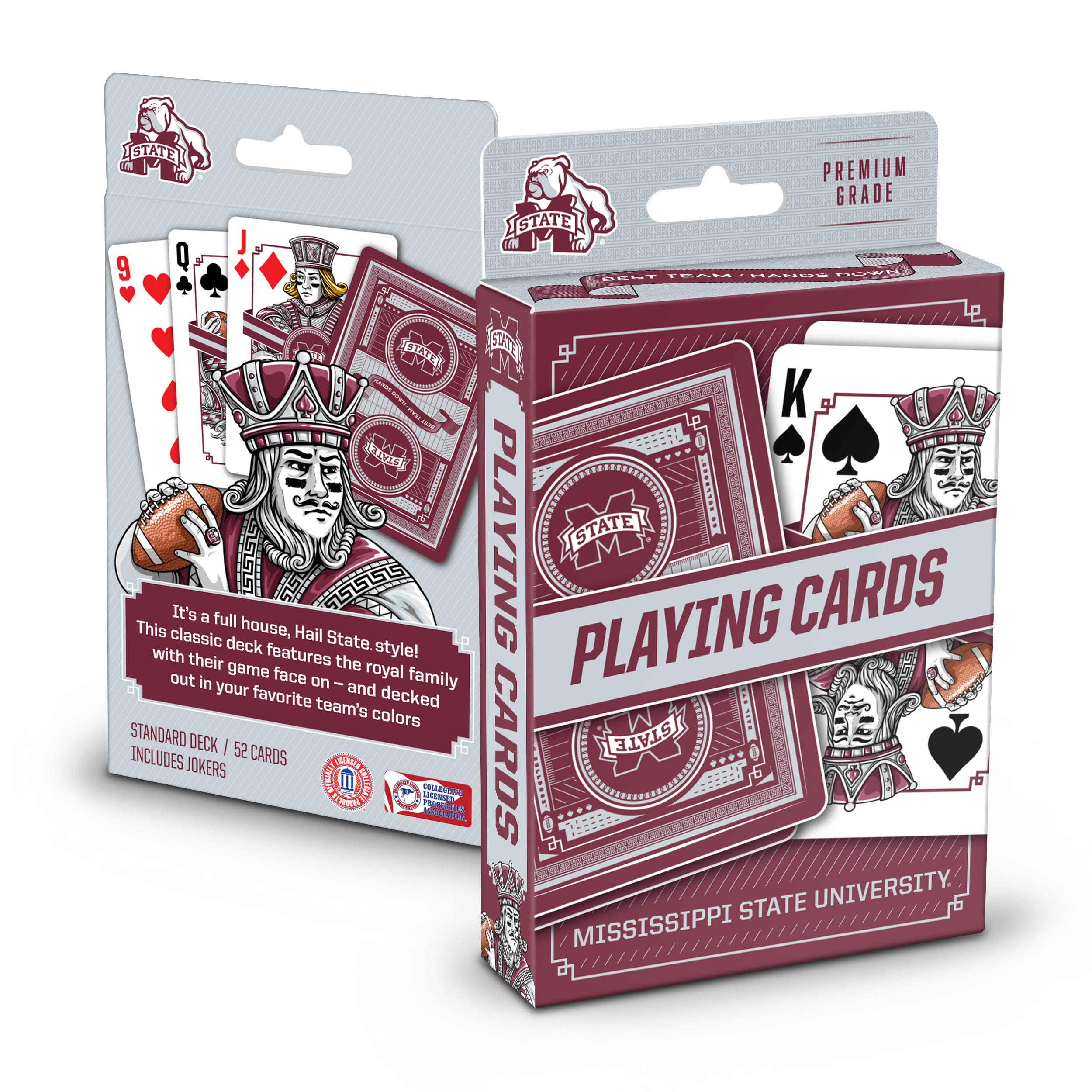 YouTheFan NCAA Mississippi State Bulldogs Classic Series Playing Cards - Sports Collectibles, Sports Memorabilia, Sports Fan Shop, Sports Gifts