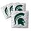 YouTheFan NCAA Michigan State Spartans Cornhole Bags - 4PK - White - Sports Collectibles, Sports Memorabilia, Sports Fan Shop, Sports Gifts