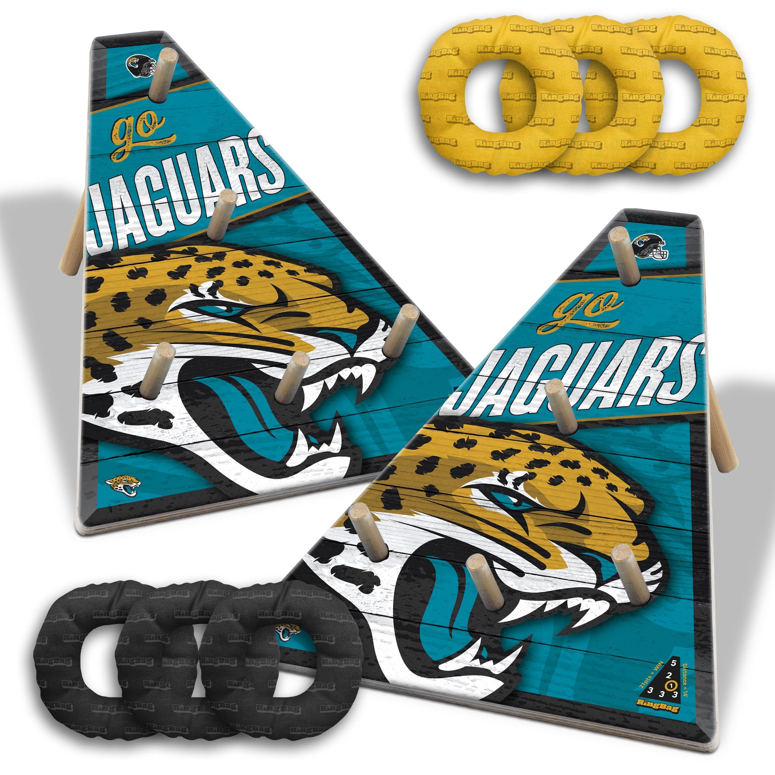 YouTheFan NFL Jacksonville Jaguars RingBag - Sports Collectibles, Sports Memorabilia, Sports Fan Shop, Sports Gifts