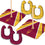 YouTheFan NCAA Arizona State Sun Devils Horseshoe Bags - Sports Collectibles, Sports Memorabilia, Sports Fan Shop, Sports Gifts