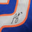 Framed Autographed/Signed Ashton Jeanty 35x39 Boise State Blue College Football Jersey Beckett BAS COA