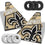 YouTheFan NFL New Orleans Saints RingBag - Sports Collectibles, Sports Memorabilia, Sports Fan Shop, Sports Gifts