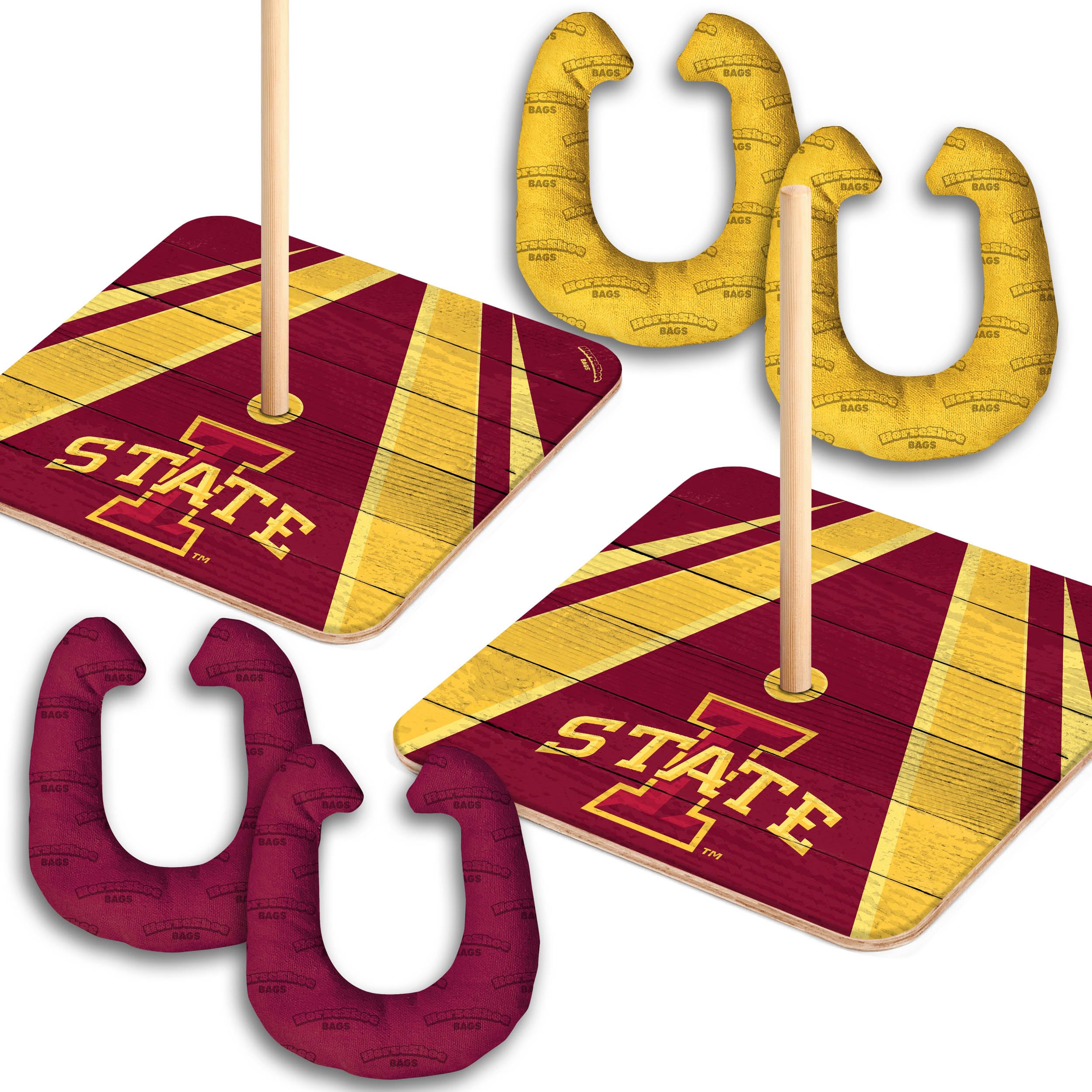 YouTheFan NCAA Iowa State Cyclones Horseshoe Bags - Sports Collectibles, Sports Memorabilia, Sports Fan Shop, Sports Gifts