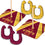 YouTheFan NCAA Iowa State Cyclones Horseshoe Bags - Sports Collectibles, Sports Memorabilia, Sports Fan Shop, Sports Gifts