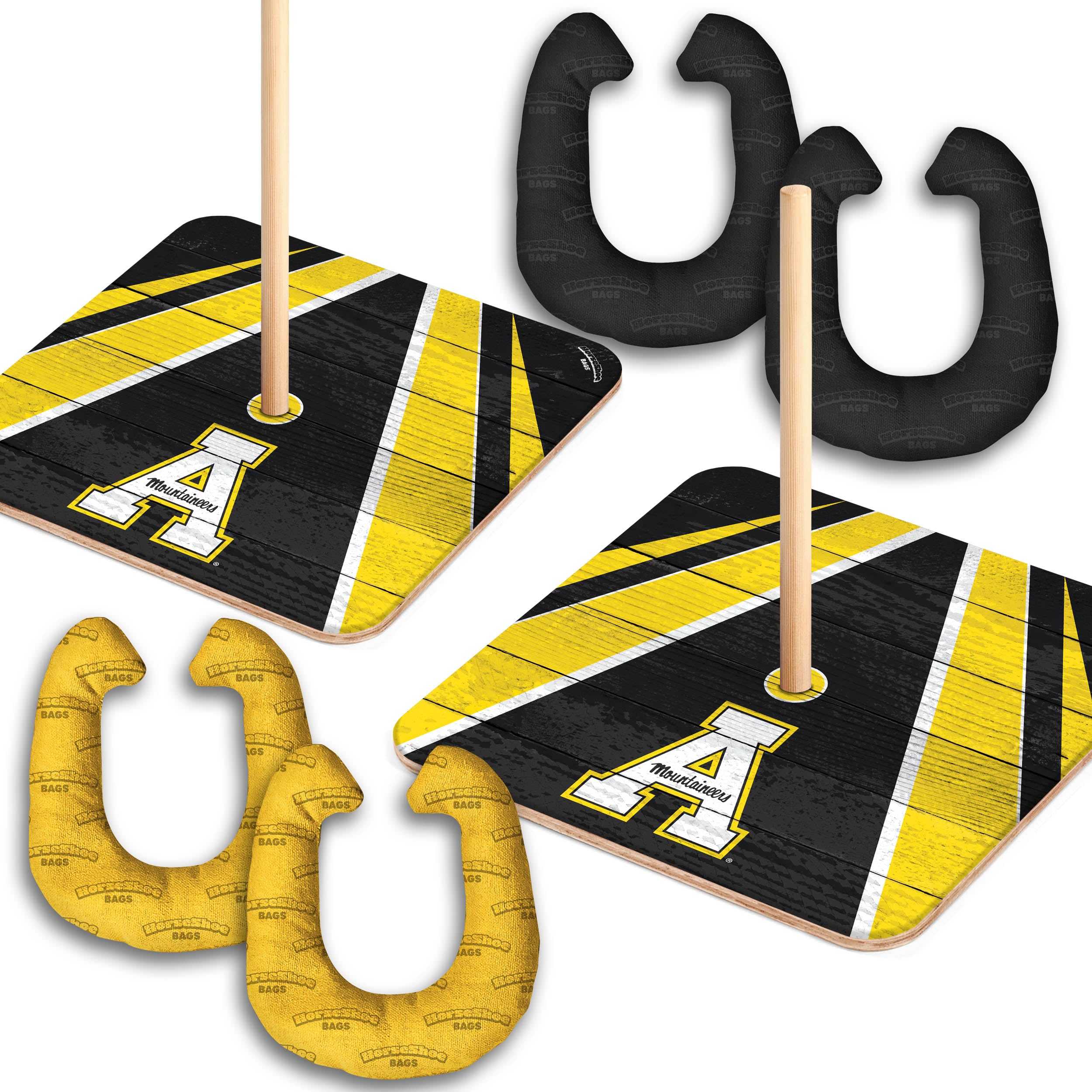 YouTheFan NCAA Appalachian State Mountaineers Horseshoe Bags - Sports Collectibles, Sports Memorabilia, Sports Fan Shop, Sports Gifts