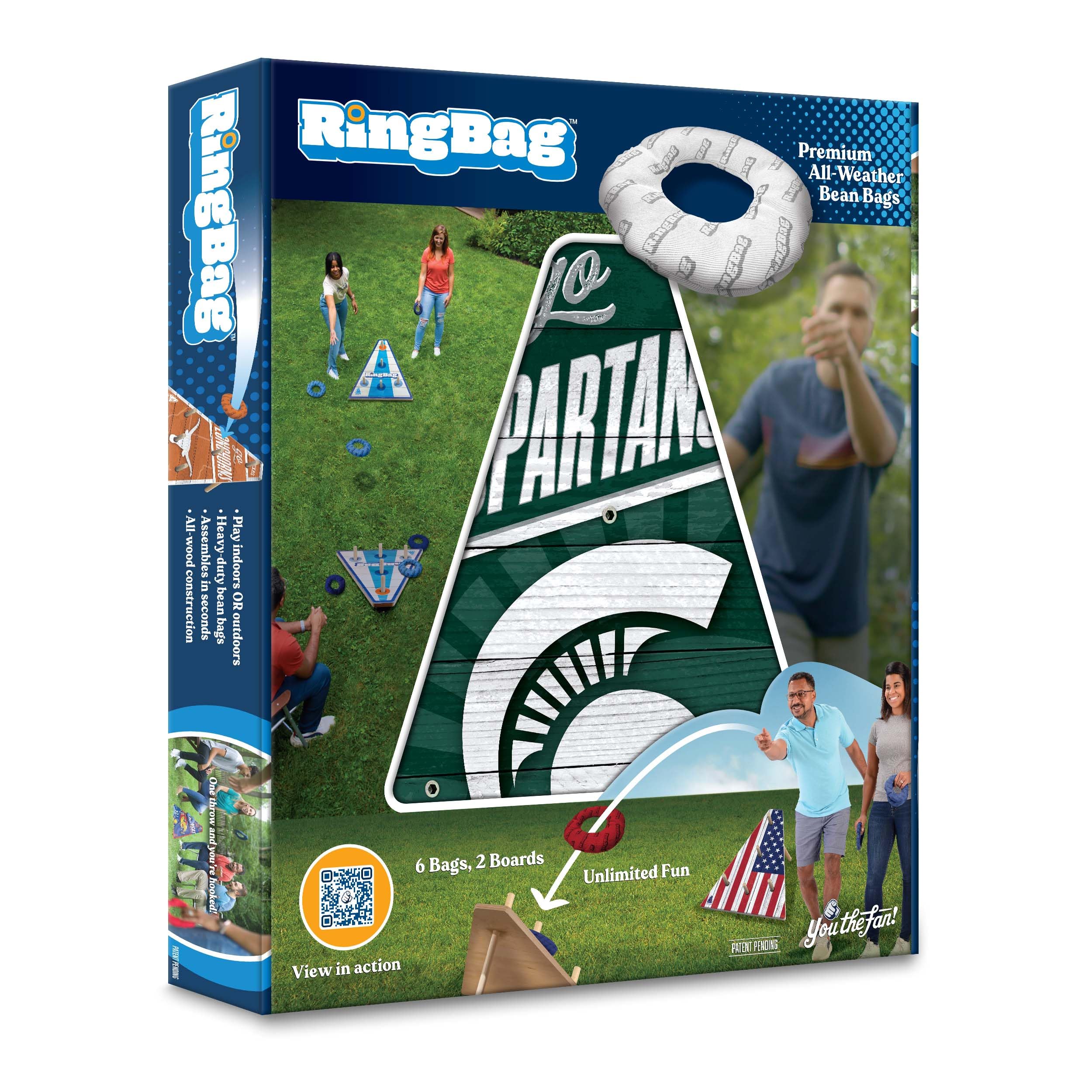 YouTheFan NCAA Michigan State Spartans RingBag - Sports Collectibles, Sports Memorabilia, Sports Fan Shop, Sports Gifts