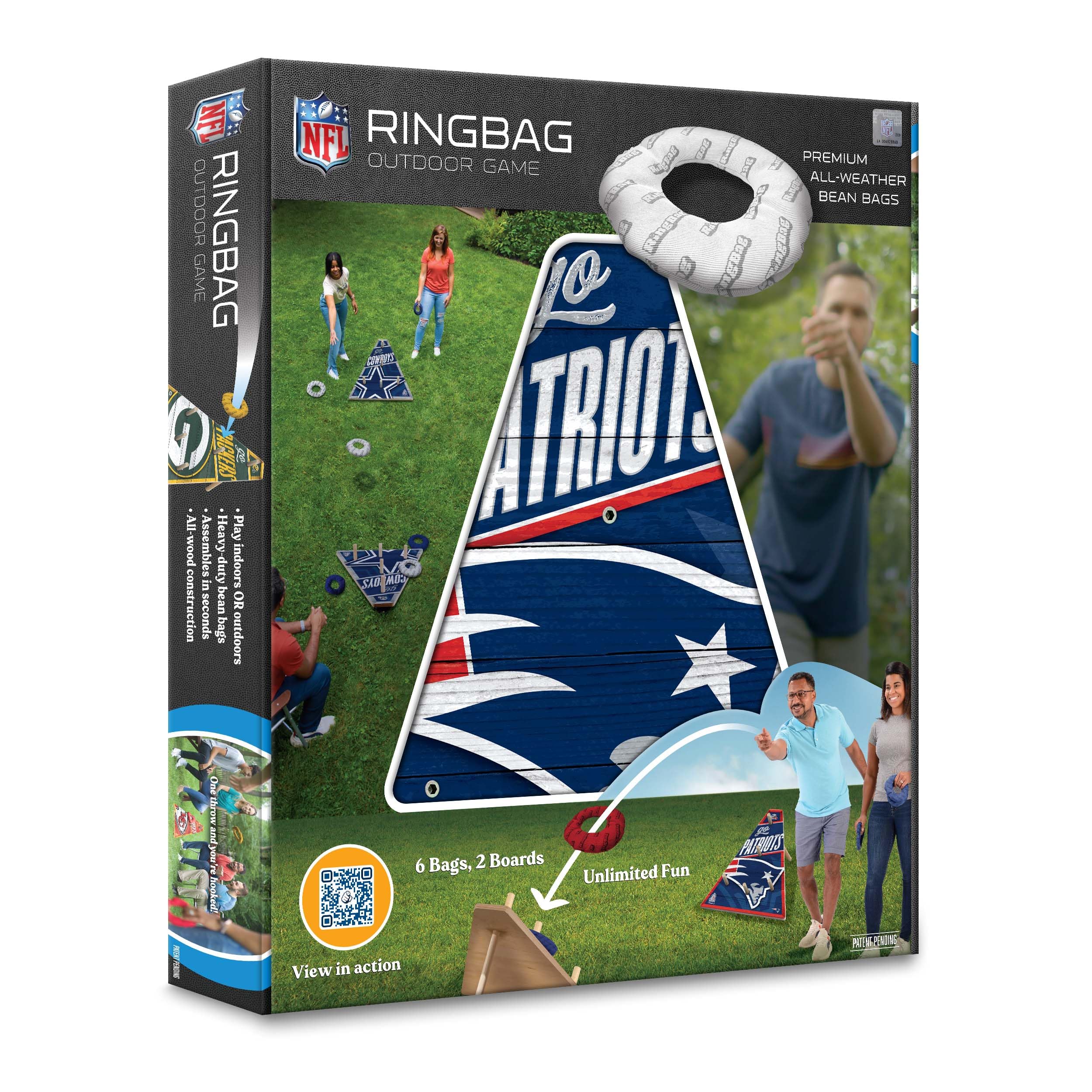 YouTheFan NFL New England Patriots RingBag - Sports Collectibles, Sports Memorabilia, Sports Fan Shop, Sports Gifts