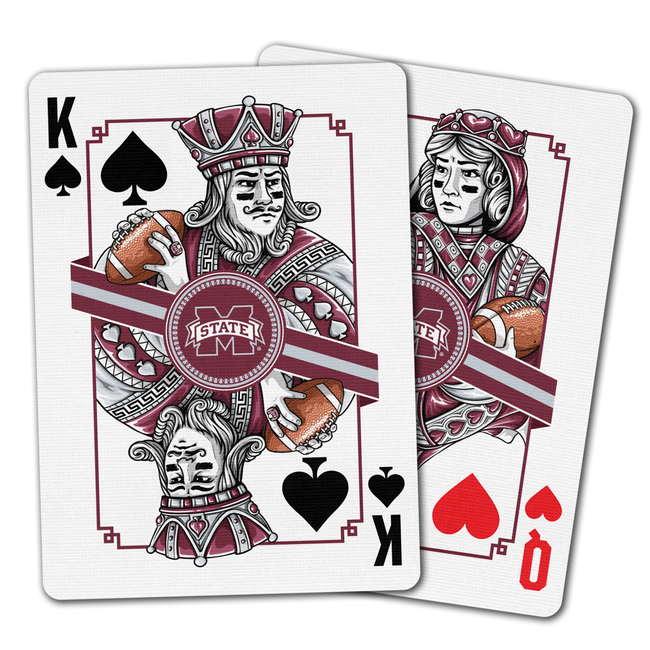 YouTheFan NCAA Mississippi State Bulldogs Classic Series Playing Cards - Sports Collectibles, Sports Memorabilia, Sports Fan Shop, Sports Gifts