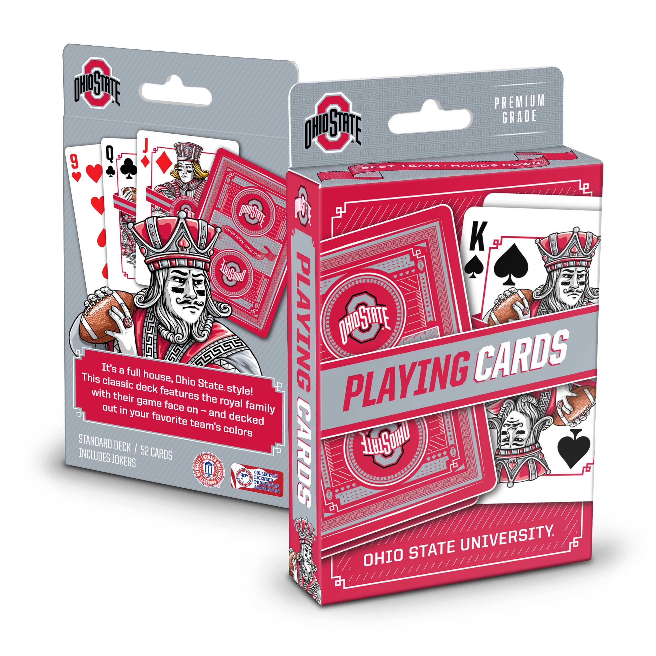 YouTheFan NCAA Ohio State Buckeyes Classic Series Playing Cards - Sports Collectibles, Sports Memorabilia, Sports Fan Shop, Sports Gifts