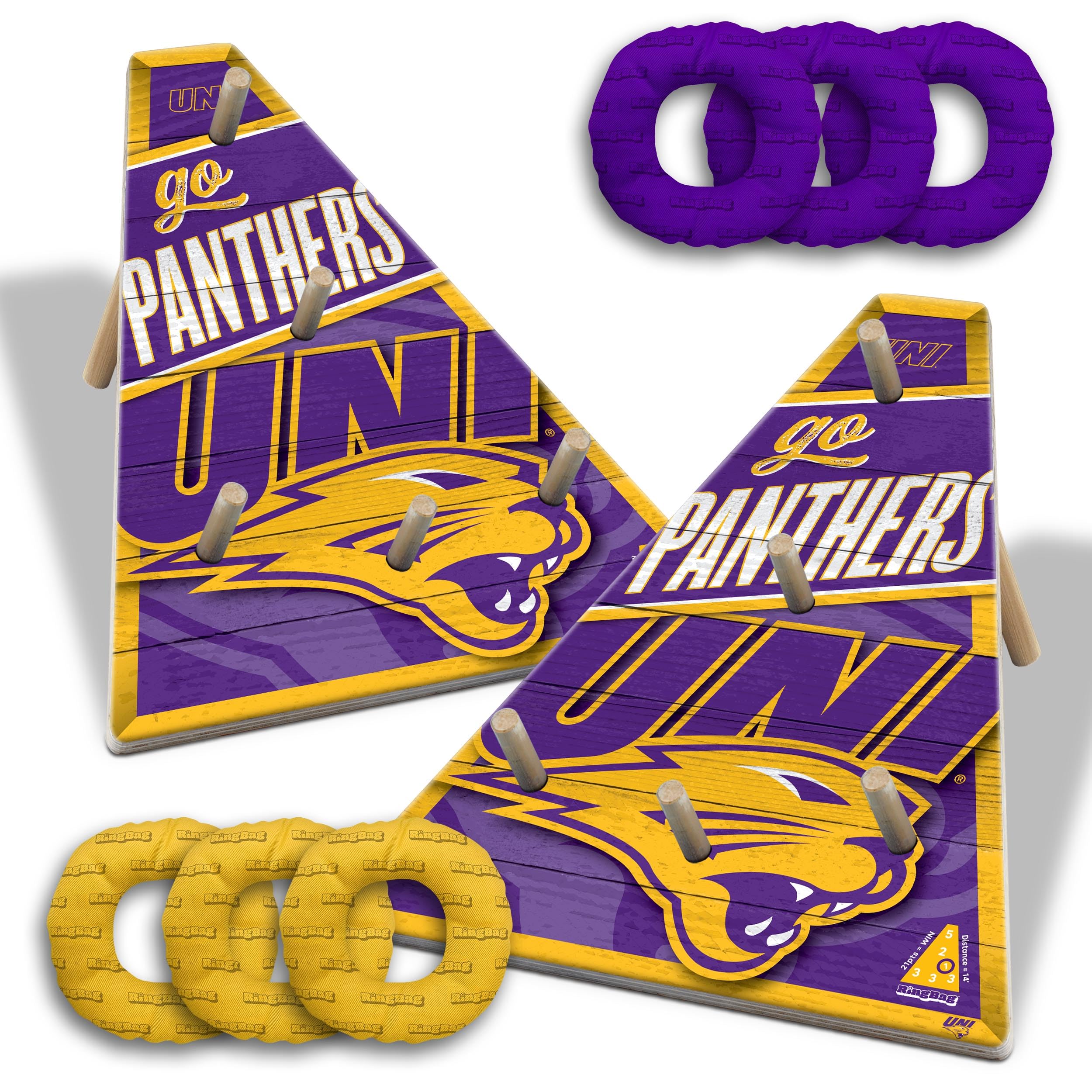 YouTheFan NCAA Northern Iowa Panthers RingBag - Sports Collectibles, Sports Memorabilia, Sports Fan Shop, Sports Gifts