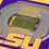 YouTheFan NCAA LSU Tigers Licensed Fan Cribbage Wood Board Game - Sports Collectibles, Sports Memorabilia, Sports Fan Shop, Sports Gifts