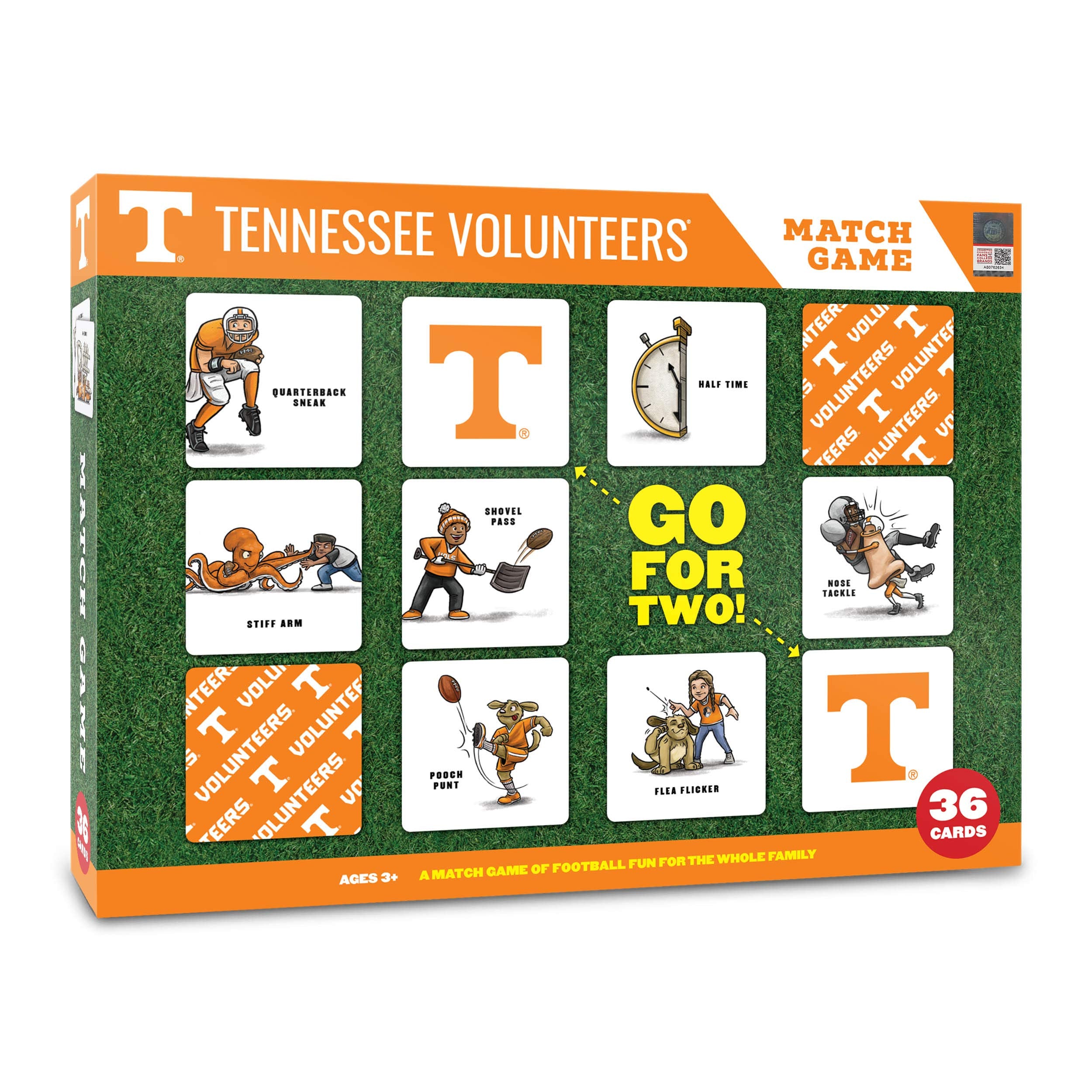 YouTheFan Memory Match YouTheFan NCAA Memory Match Game, Team Colors, Medium US - Sports Collectibles, Sports Memorabilia, Sports Fan Shop, Sports Gifts