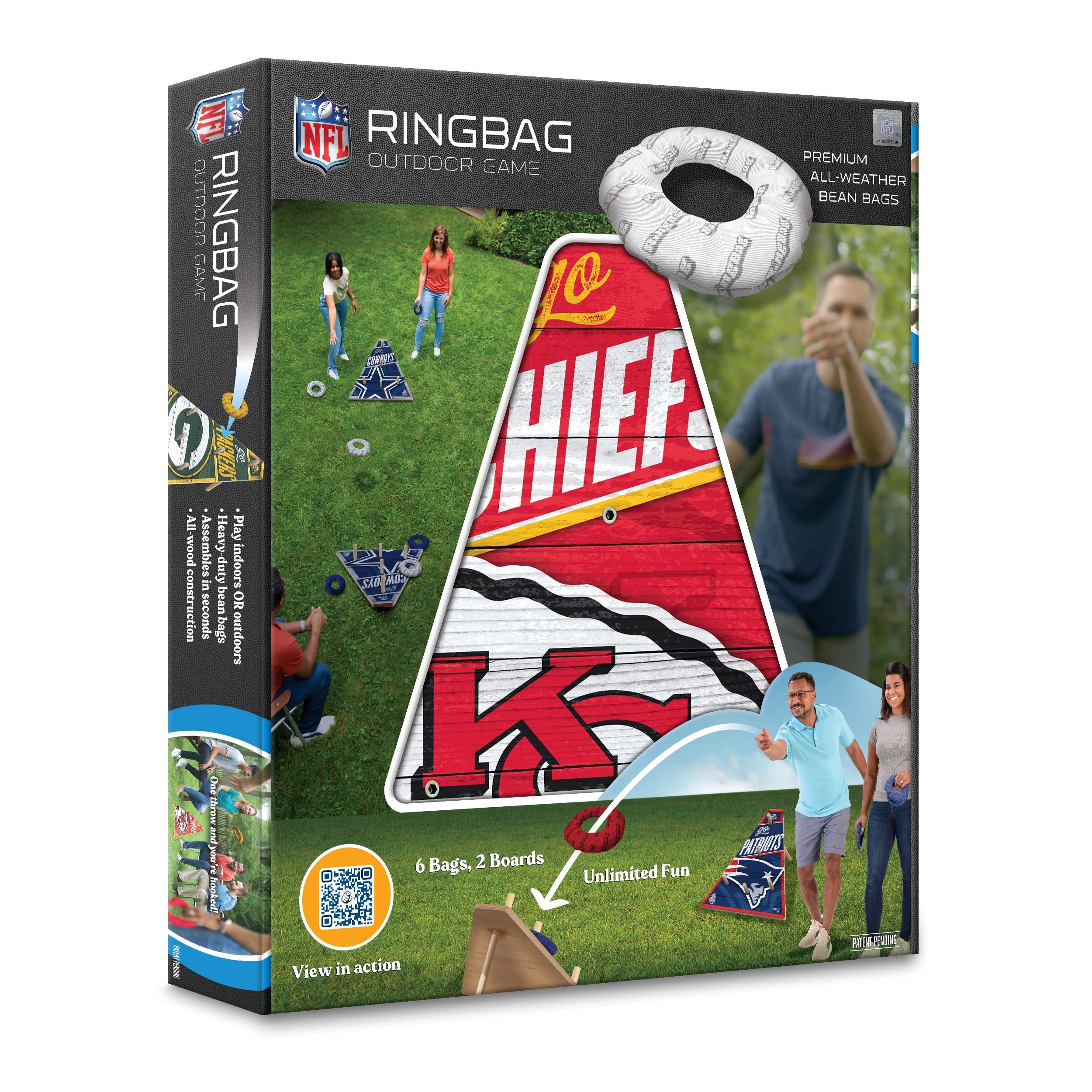 YouTheFan NFL Kansas City Chiefs RingBag - Sports Collectibles, Sports Memorabilia, Sports Fan Shop, Sports Gifts