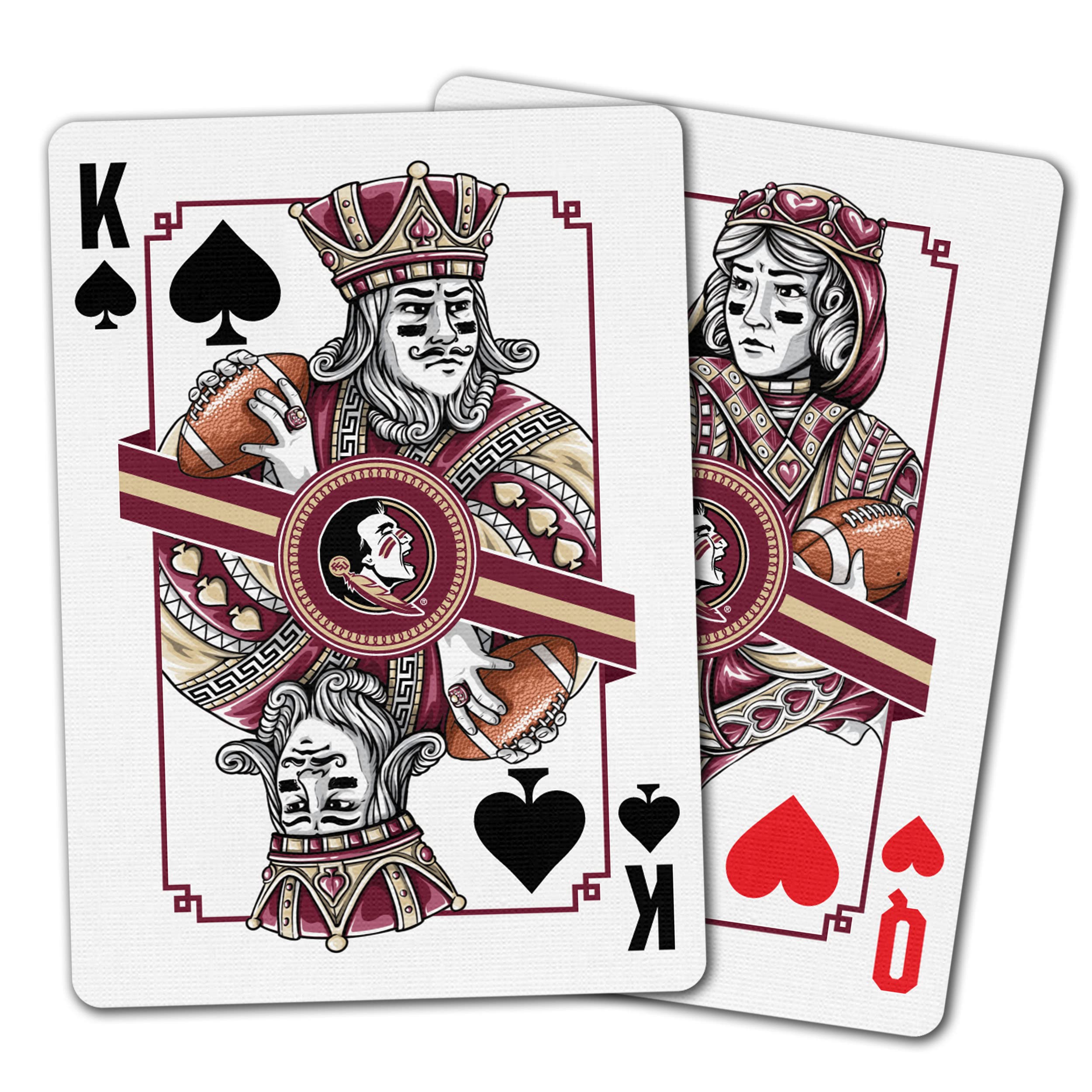 YouTheFan NCAA Florida State Seminoles Classic Series Playing Cards - Sports Collectibles, Sports Memorabilia, Sports Fan Shop, Sports Gifts