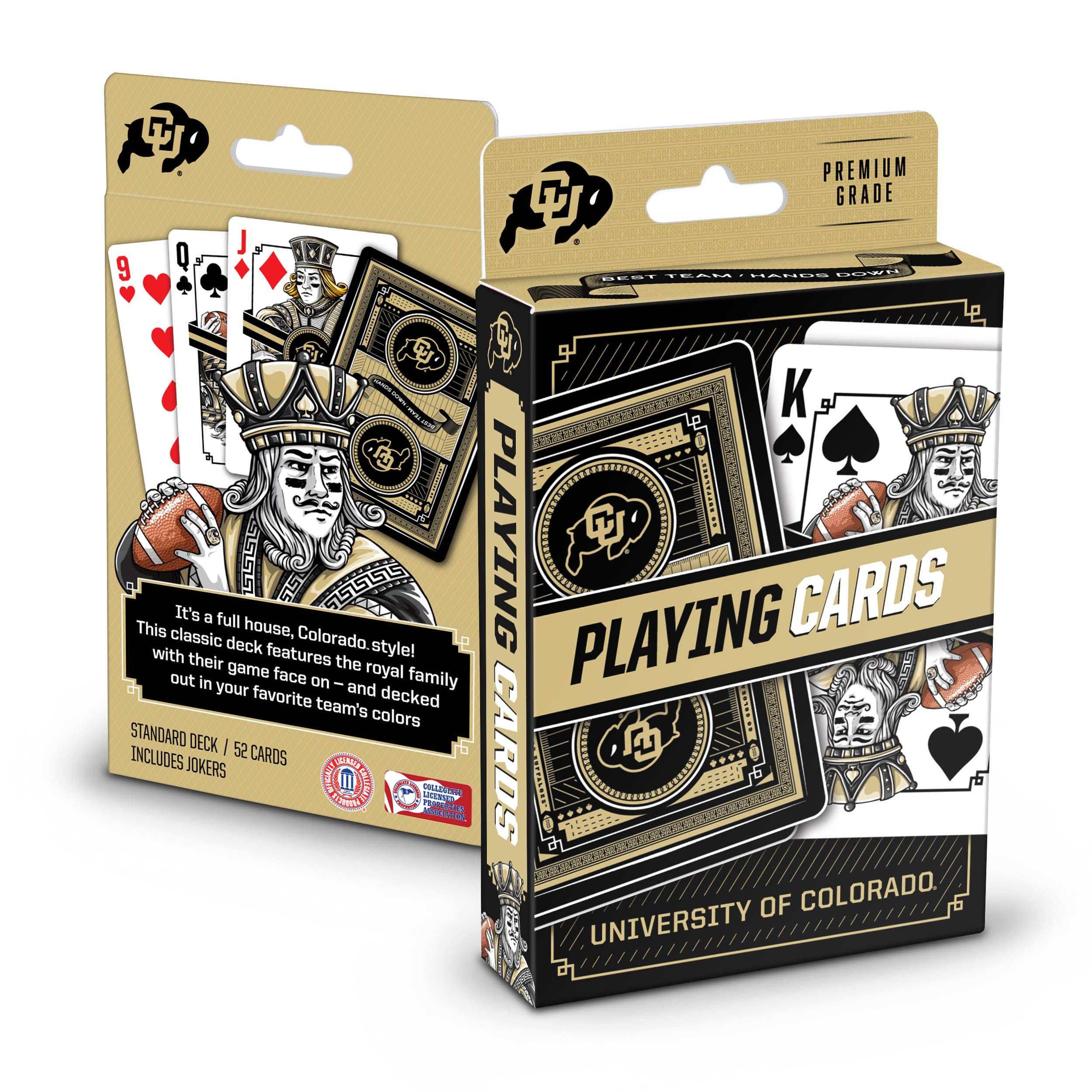 YouTheFan NCAA Colorado Buffaloes Classic Series Playing Cards - Sports Collectibles, Sports Memorabilia, Sports Fan Shop, Sports Gifts