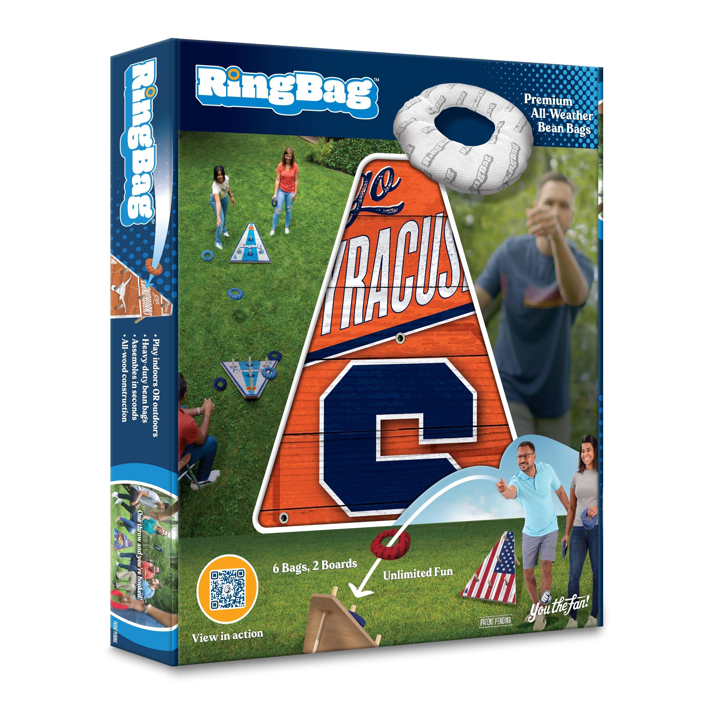 YouTheFan NCAA Syracuse Orange RingBag - Sports Collectibles, Sports Memorabilia, Sports Fan Shop, Sports Gifts