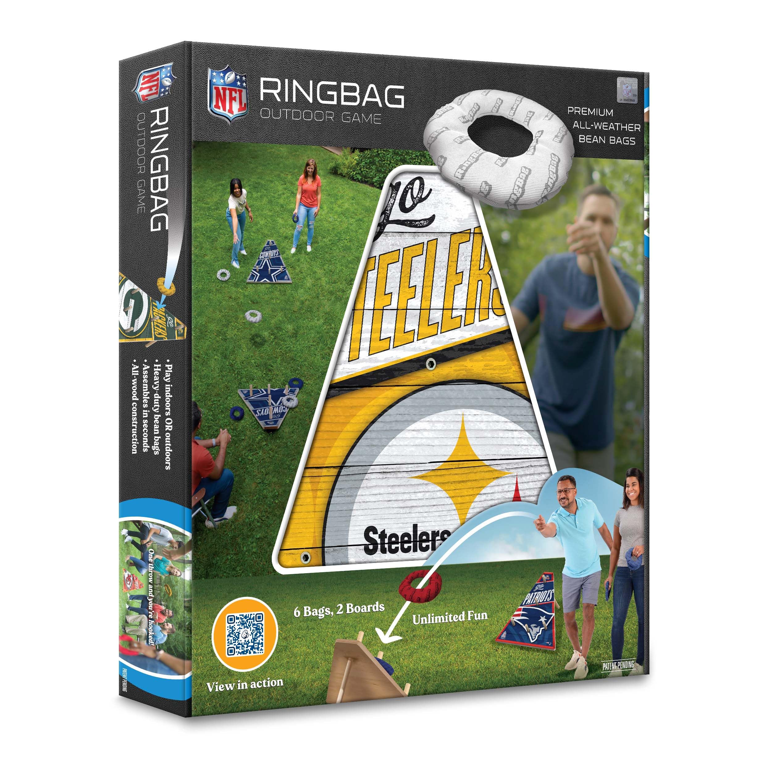 YouTheFan NFL Pittsburgh Steelers RingBag - Sports Collectibles, Sports Memorabilia, Sports Fan Shop, Sports Gifts