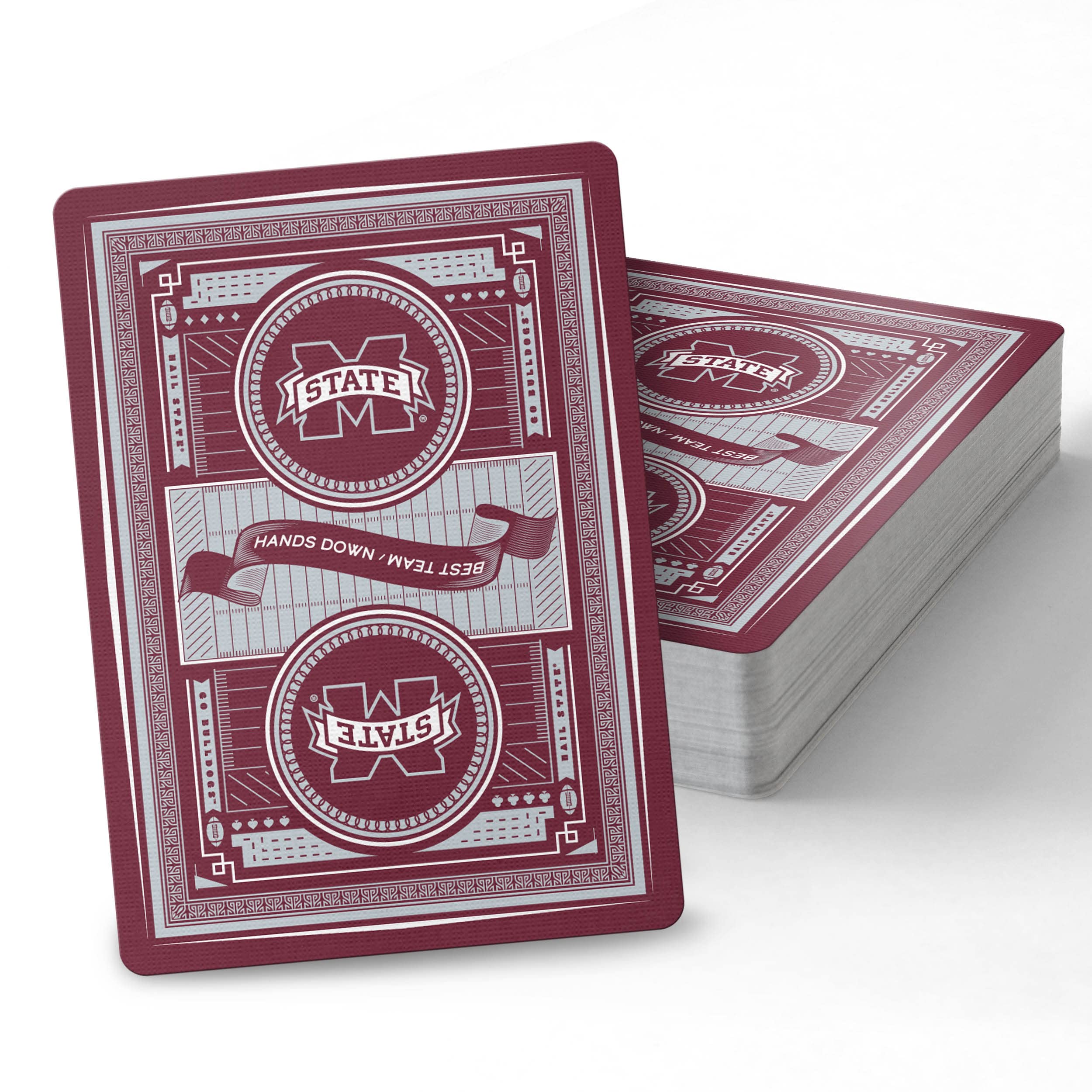YouTheFan NCAA Mississippi State Bulldogs Classic Series Playing Cards - Sports Collectibles, Sports Memorabilia, Sports Fan Shop, Sports Gifts
